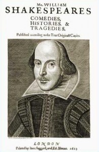 First Folio cover