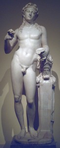 Dionysus, Roman, second century/Prado, Madrid. Wikimedia Commons