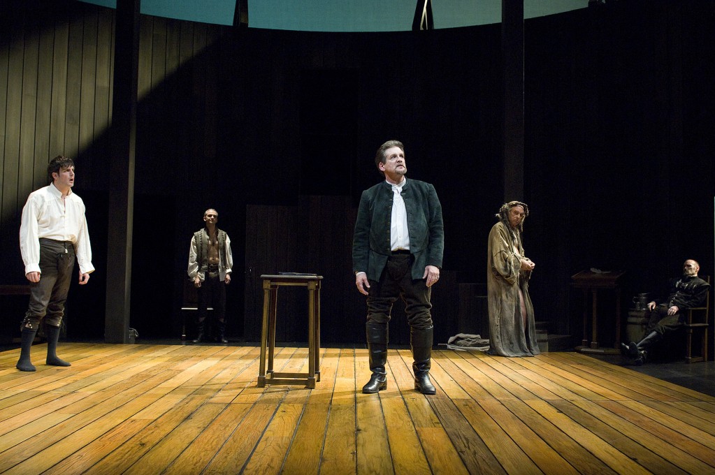 Anthony Heald as Shag (center) in Equivocation. Photo: JENNY GRAHAM/Oregon Shakespeare Festival