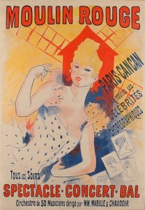 Jules Cheret cancan poster, 1890/Wikimedia Commons