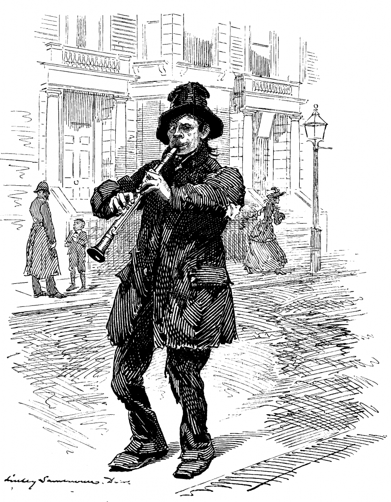 Jem Baggs (The Wandering Minstrel), Punch, 1892/Project Gutenberg