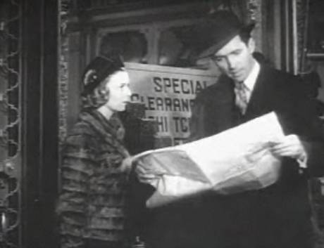 Margaret Sullavan and James Stewart in The Shop Around the Corner. Wikimedia Commons.