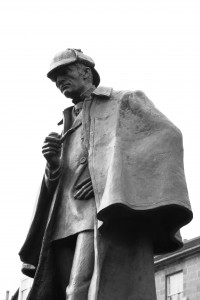 Sherlock Holmes statue in Edinburgh, Scotland. Photo: Siddharth Krish/Wikimedia Commons