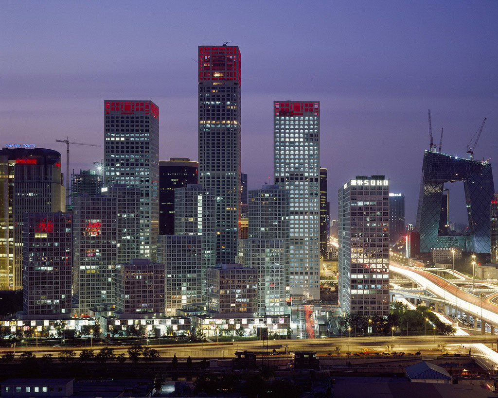 Beijing on the rise: It's getting bigger all the time. Wikimedia Commons