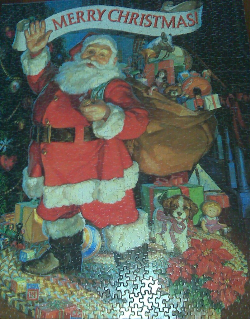 S. Claus, world-class gourmand and right jolly old elf