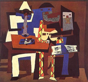 Pablo Picasso, "Three Musicians," 1921
