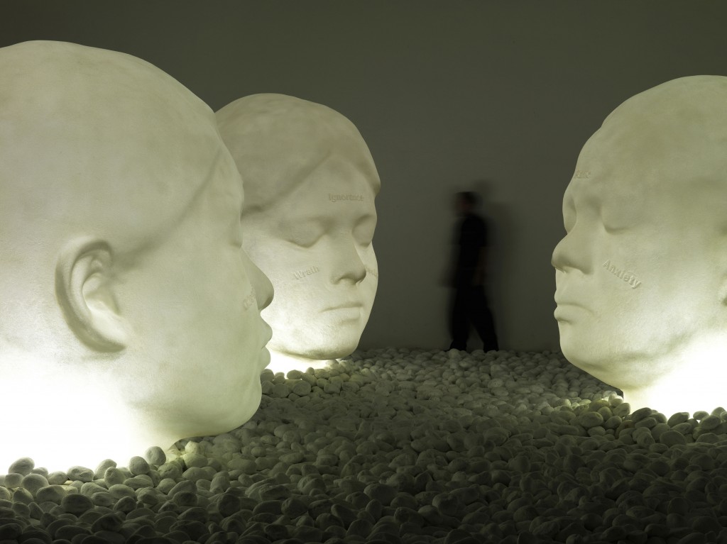 Jaume Plensa, "In the Midst of Dreams," 2009. Courtesy of the artist and Galerie Lelong, New York