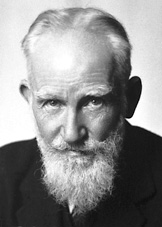 George Bernard Shaw in 1925, when he won the Nobel Prize