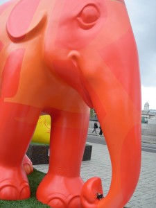 Red elephant