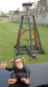 JoJo and the catapult, Tower of London