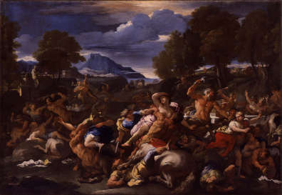"Battle of the Lapiths and the Centaurs" by Luca Giordano/Portland Art Museum