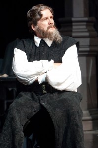 Shylock (Anthony Heald) listens in the court. Photo by Jenny Graham.