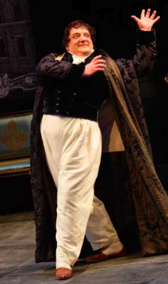 Simon Russell Beale as Sir Harcourt Courtly in the National Theatre's filmed version of "London Assurance."  Photo: Catherine Ashmore