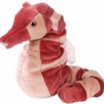 Wild Republic stuffed seahorse