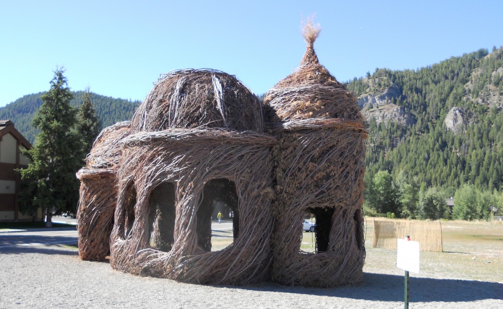 Dougherty's Stickwork in Ketchum: something new and ancient beneath the hills.