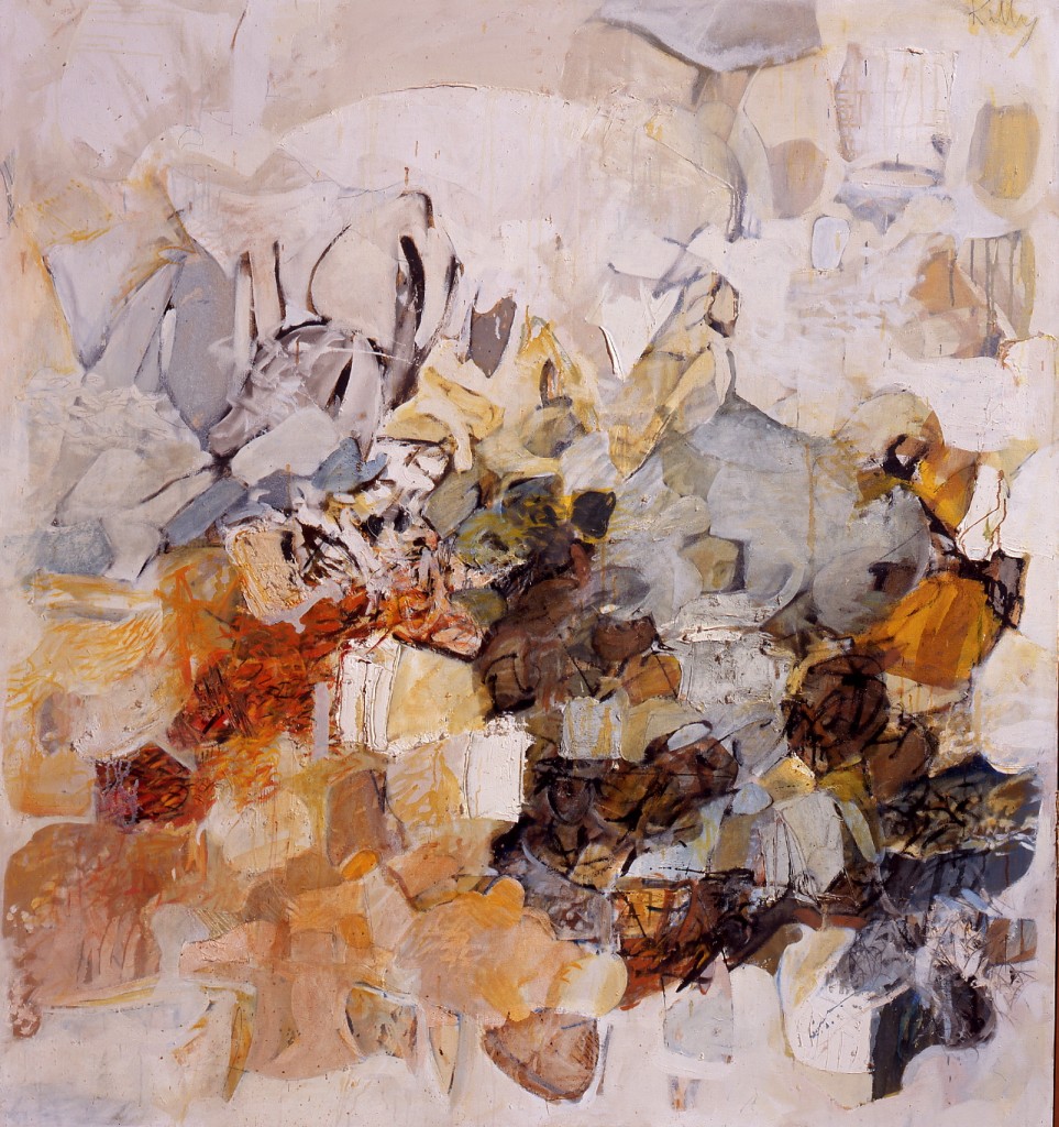 Lee Kelly, A One Pound Canto, 1960, oil on canvas, Portland Art Museum, Gift of Brooks and Dorothy Cofield, Â© Lee Kelly