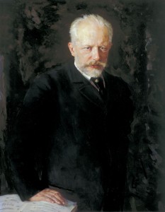Nikolai Dimitriyevich Kuznetsov, portrait of Tchaikovsky, oil on canvas, 1893. State Tretiakov Gallery, Moscow/Wikimedia Commons.