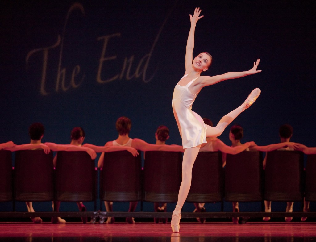 Anne Mueller in Christopher Stowell's "Eyes on You" at Oregon Ballet Theatre. Photo: Blaine Truitt Covert.
