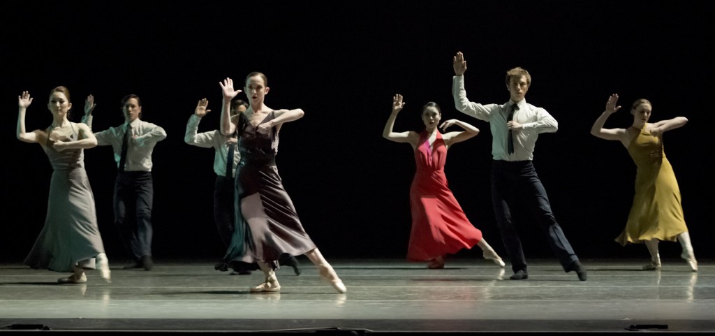 OBT performs the world premiere of Matyash Mrozewski's "The Lost Dance." Photo: Blaine Truitt Covert